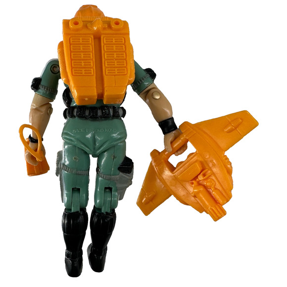 1986 Vintage GI Joe Wet Suit Seals With Accessories Figure - Picture 2 of 7